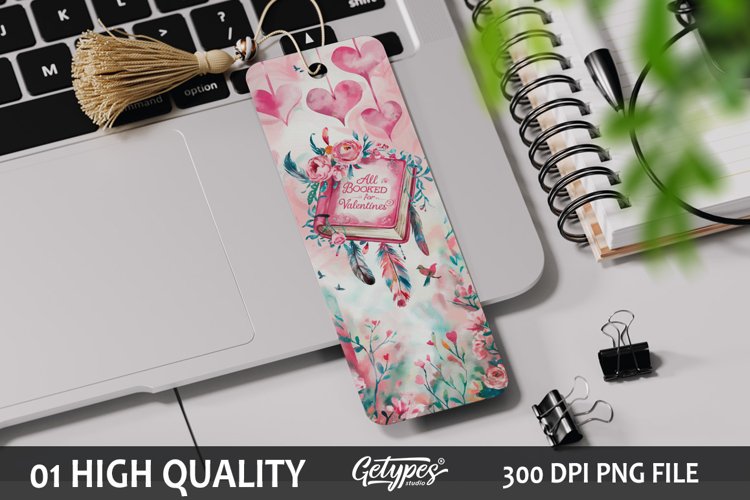 Printable Valentine Bookmark Image 13