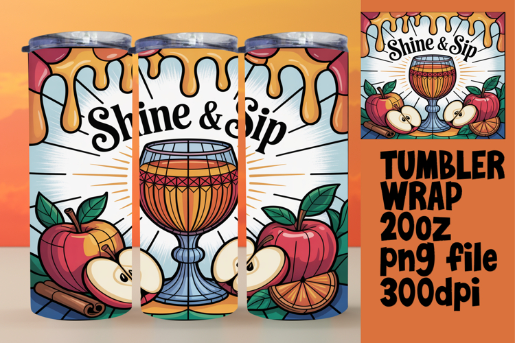 BOLD 20oz Sublimation Design , Holiday