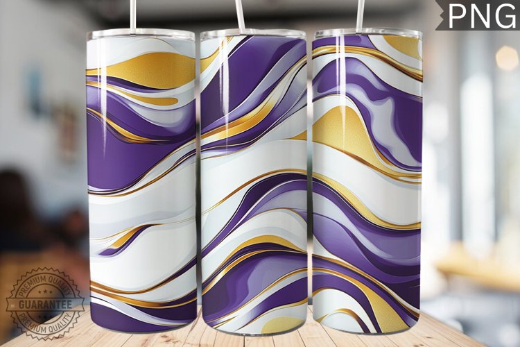 Abstract Pattern Tumbler Warp - High Quality 300 Dpi example image 1
