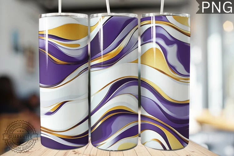 Abstract Pattern Tumbler Warp - High Quality 300 Dpi