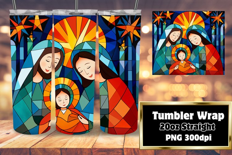 Christmas Tumbler Wrap Image 10