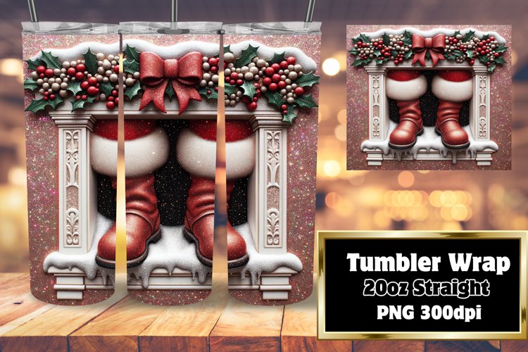 Christmas Tumbler Wrap Image 4