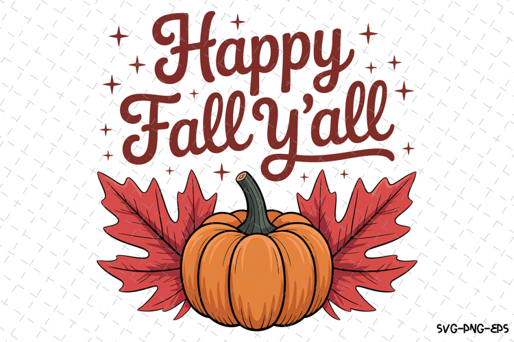 Happy Fall Yall Svg Image 22
