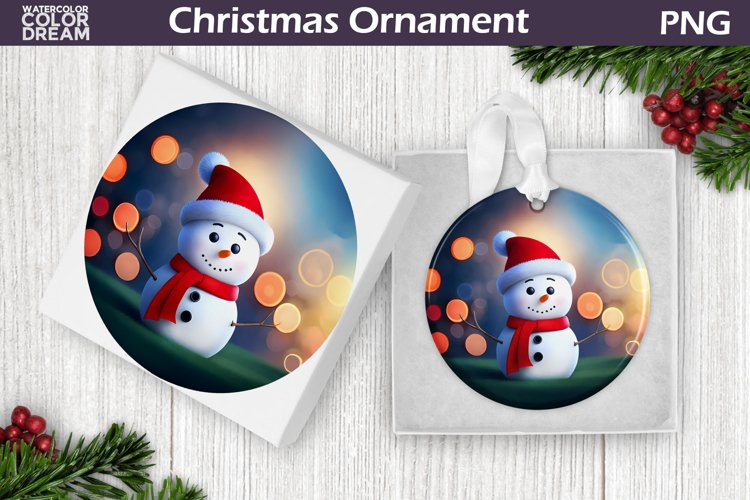 Cute Snowman Clipart Image 2