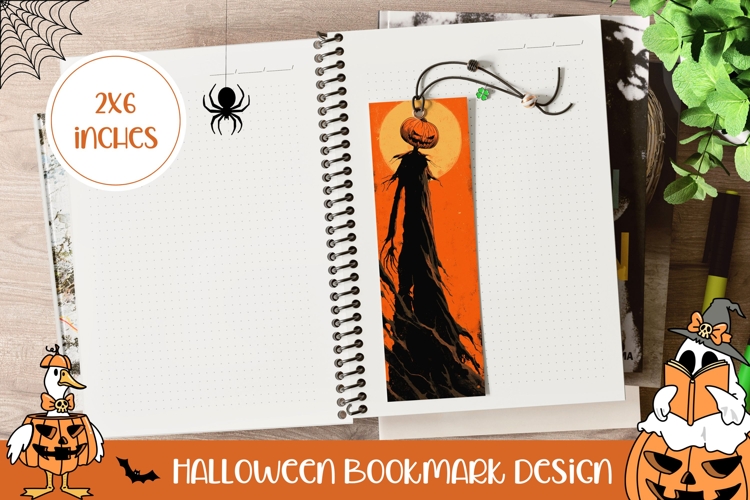 Printable Halloween Bookmark Image 20