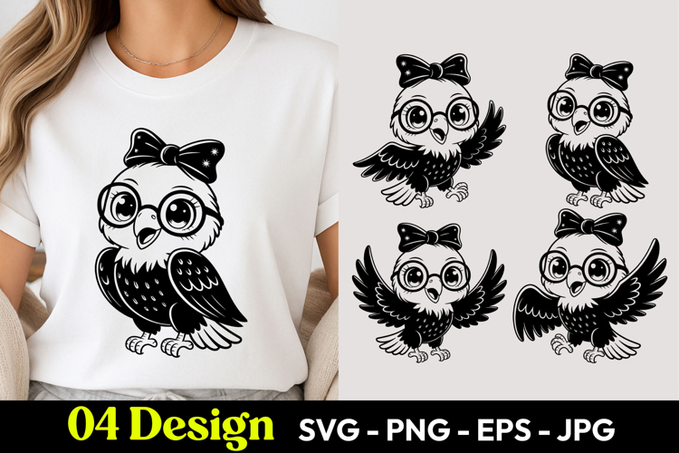 Cute Owl SVGs Image 7