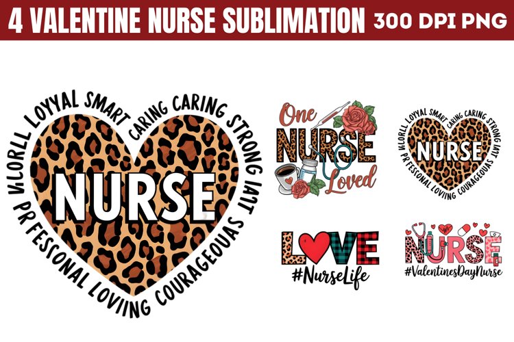 Nurse Sublimation Designs Image 16
