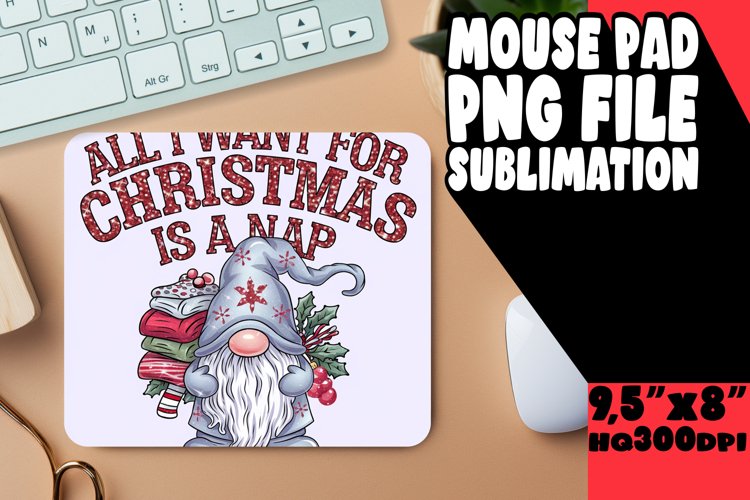 RADIANT mouse PAD Creative Magic, Gnomes