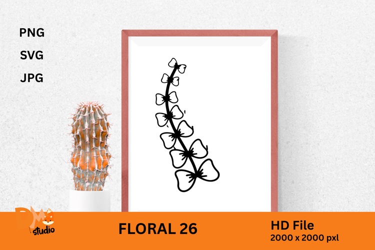 Floral Vector Image 23