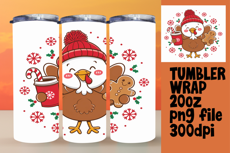 Christmas Tumbler Wrap Image 24