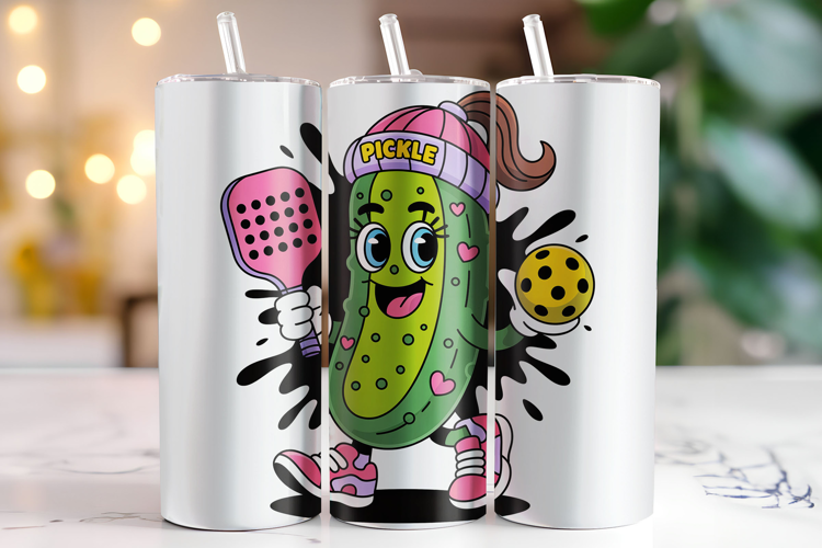 In my Pickleball Era Tumbler Wrap | Sublimation | Tumblers