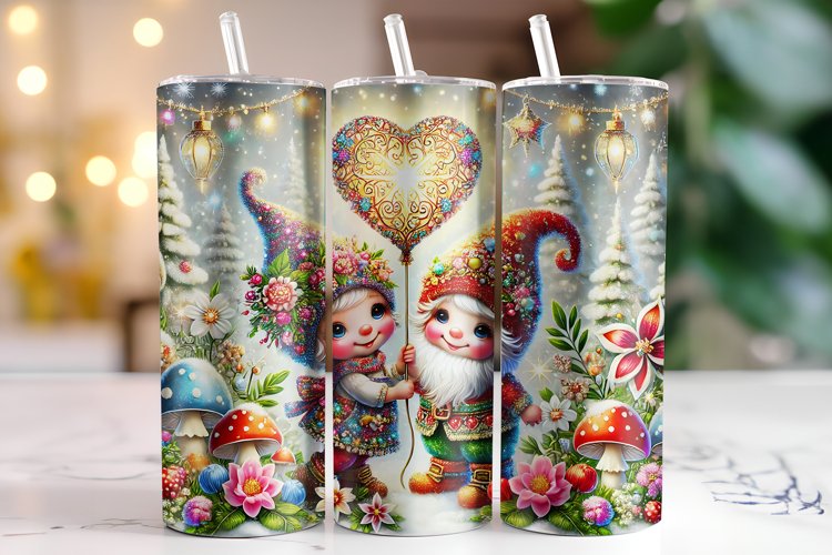 Happy Valentines Day Tumbler Wrap Sublimation