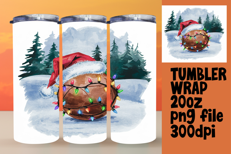 Christmas Tumbler Wrap Image 3