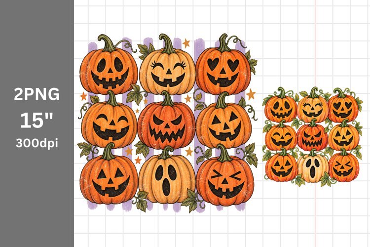 Pumpkin PNG, Fall PNG, Halloween PNG, example image 1