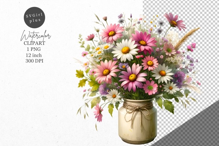 Spring Flowers Clipart Image 9