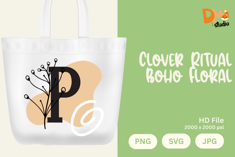 Floral Letter Svg Image 22