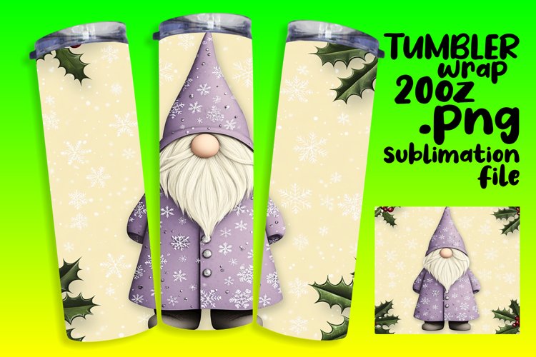 Christmas Tumbler Wrap Image 11