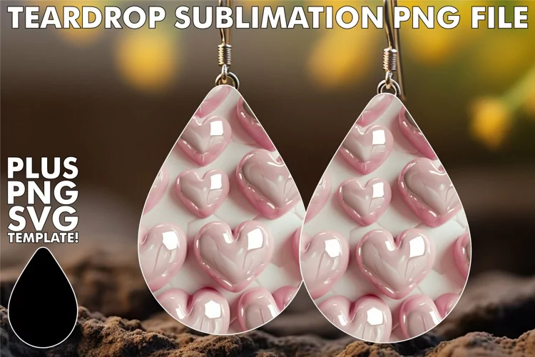 Vibrant Earring Sublimation Magic