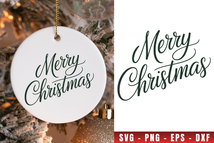 Merry Christmas Tree Svg Image 16