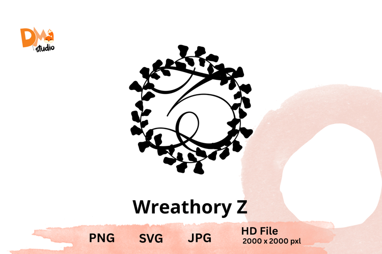 Wreath Monogram SVGs Image 17