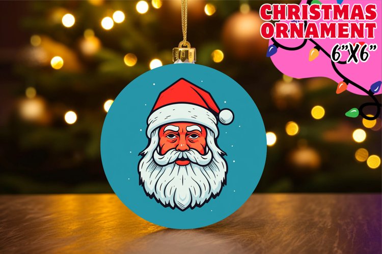 Sublimation Santa Parade: Festive Circle Magic