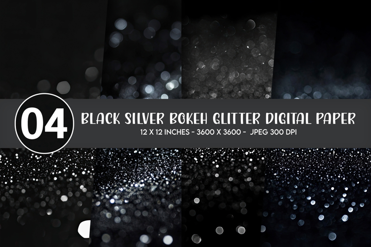 Silver Glitter Background Image 24