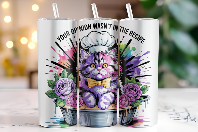 Your Opinion wasn't in the recipe Tumbler Wrap | Sublimation
