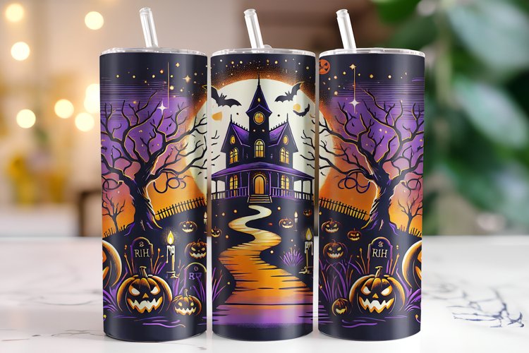 Halloween Tumbler Wrap Image 16