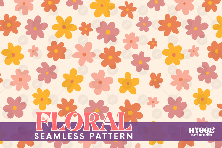 Floral Seamless Pattern Image 7
