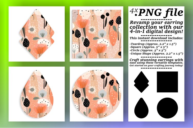 Boho Elegance Unleashed: Sublimation Patterns