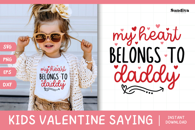 My Heart Belongs To Daddy Svg Image 16