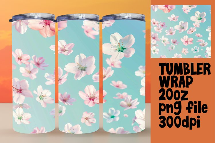 Eye-Catching Gradient Pattern Tumbler Wrap Sublimation 20oz