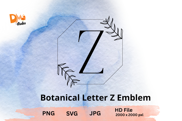 Floral Letter Svg Image 9