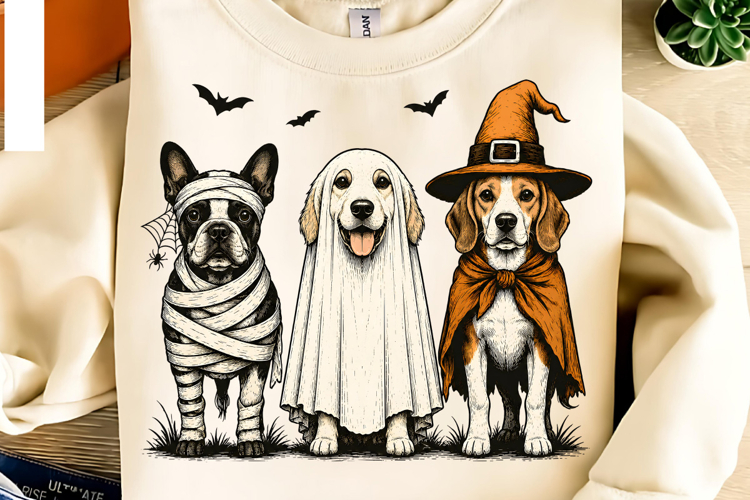 Trending Halloween PNG, Spooky Season PNG, Halloween Dog PNG