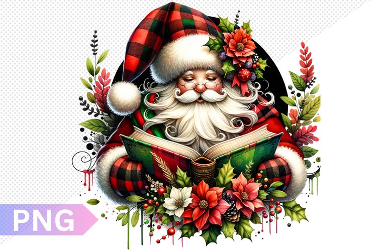 Santa Christmas Clipart Image 8