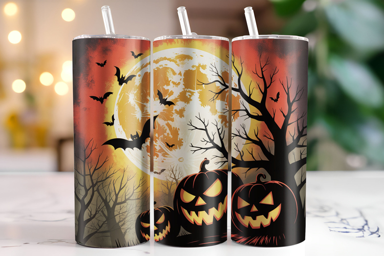 Halloween Tumbler Wrap Image 7