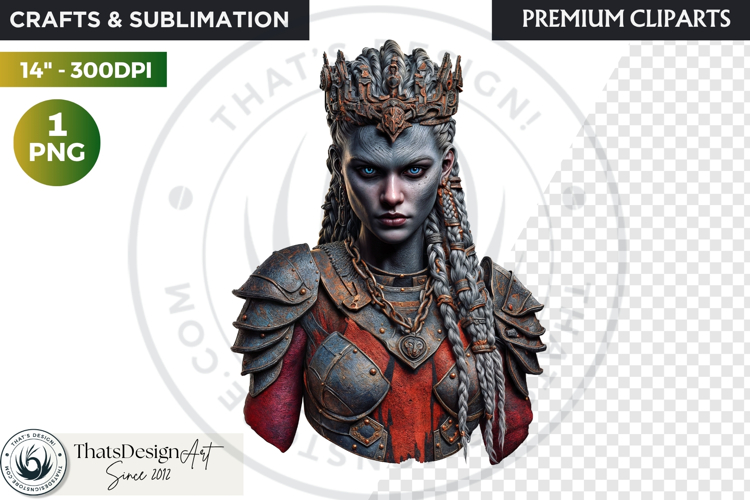 Fantasy Ruler Clipart PNG, Fantasy King & Queen Portrait