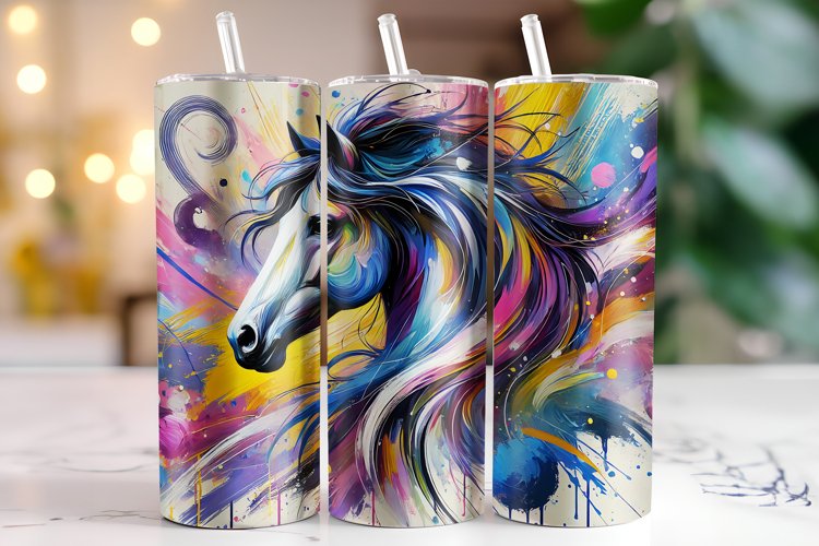 Horse Tumbler Wrap | Sublimation | Tumblers
