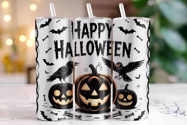Halloween Tumbler Wrap Image 12