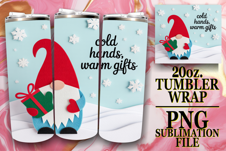 Christmas Tumbler Wrap Image 7