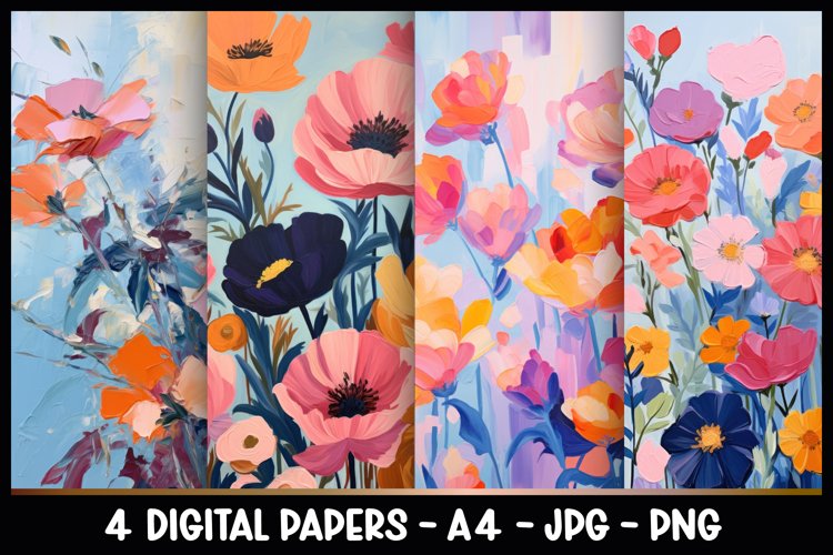 Summer Digital Paper Image 8