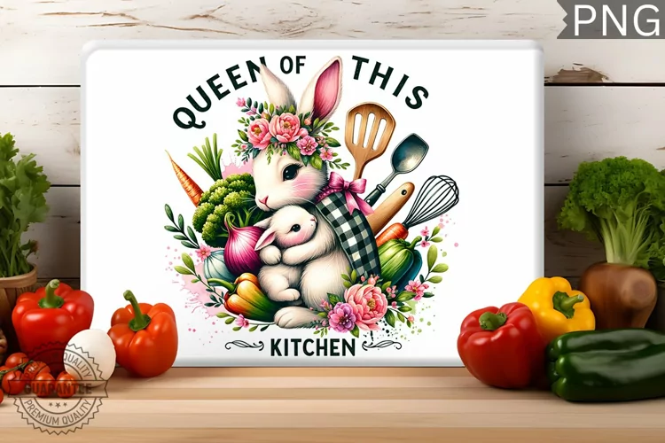 Queen of this Kitchen Design , Mom Kitchen Sublimation