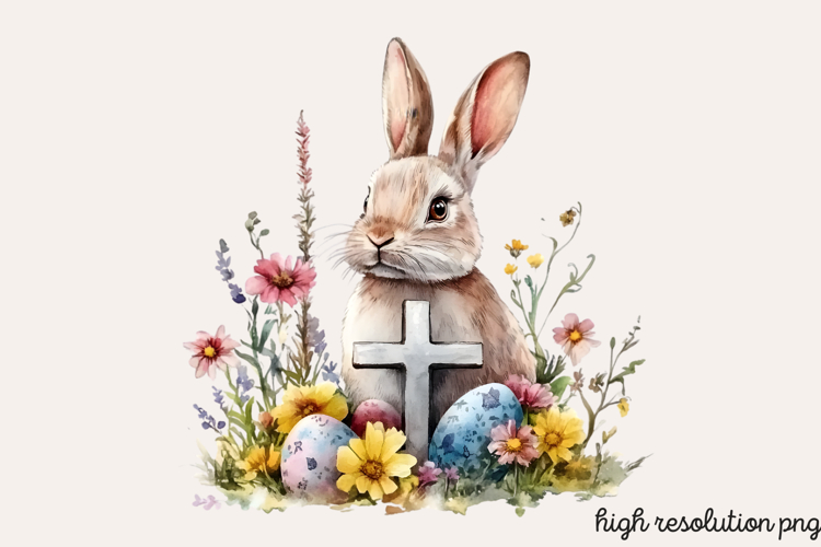 Easter Cross Clipart Image 19