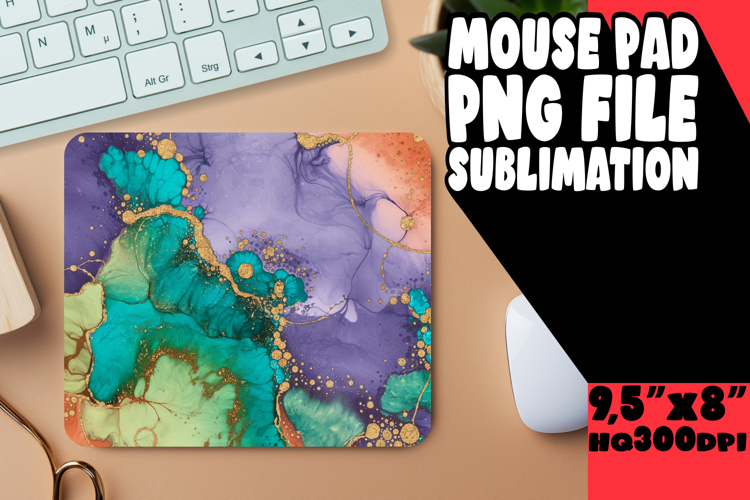 LUMINOUS MOUSE PAD GIFT IDEAS, Abstract Pattern