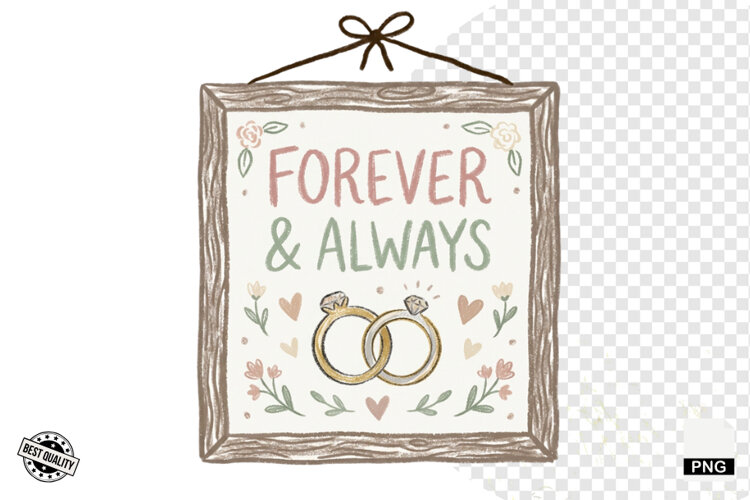 Wedding Day Sign PNG example image 1