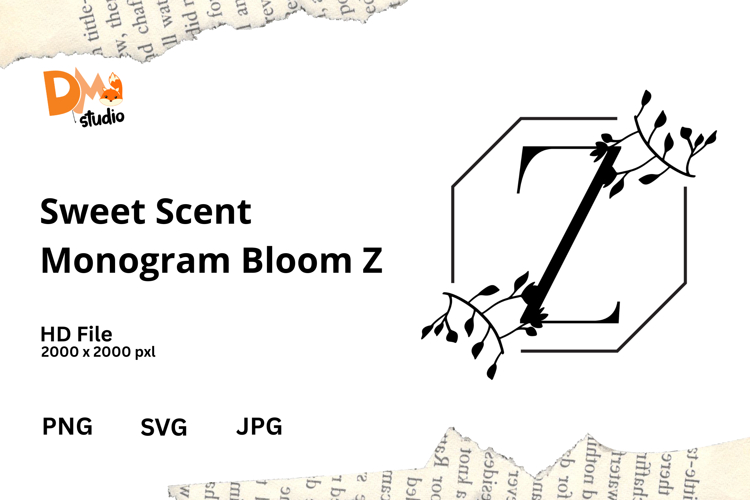 Sweet Scent Monogram Bloom