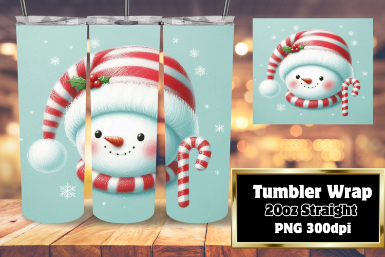 Christmas Tumbler Wrap Image 9