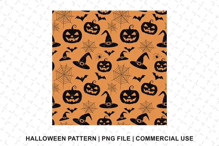 Halloween Seamless Pattern Image 15