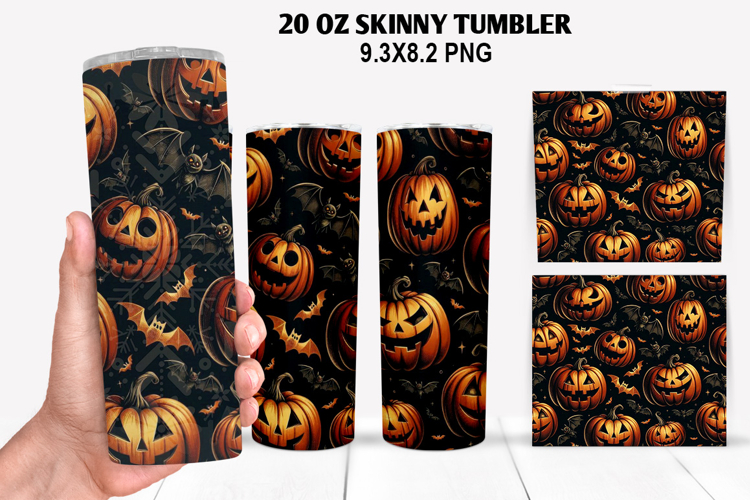 Halloween Tumbler Wrap