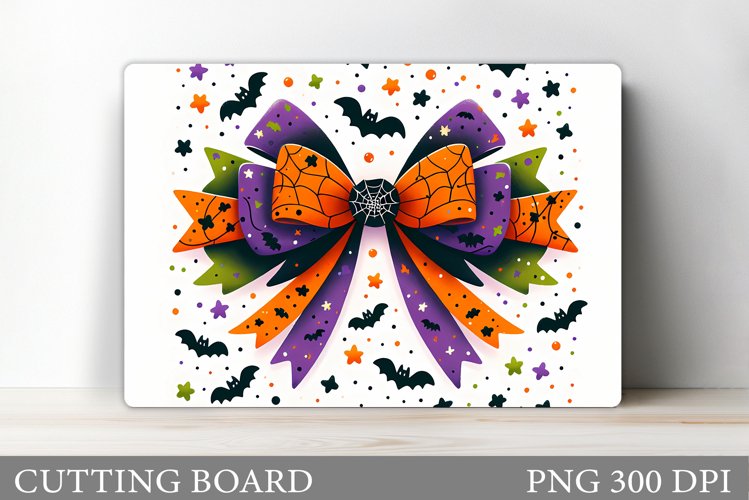 Halloween Bow Cutting Board. Halloween Cutting Board Design